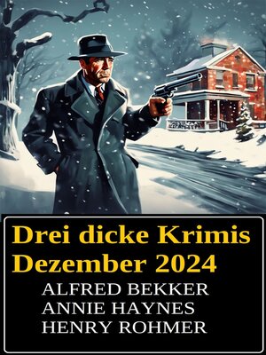 cover image of Drei dicke Krimis Dezember 2024